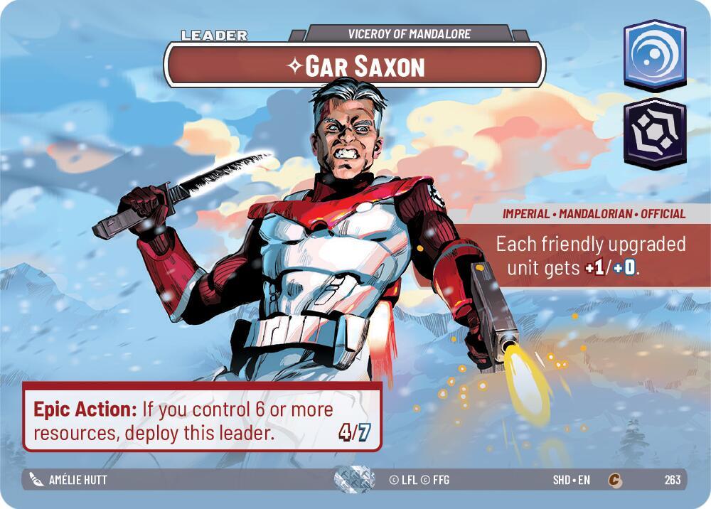 Gar Saxon - Viceroy of Mandalore (Showcase) card image