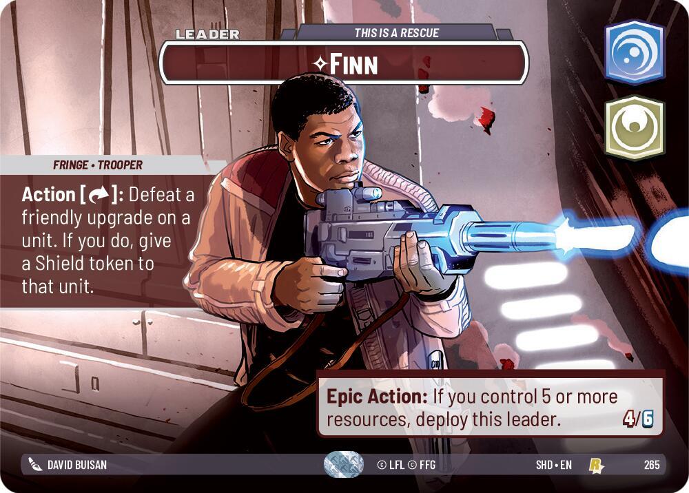 Finn - This is a Rescue (Showcase) card image
