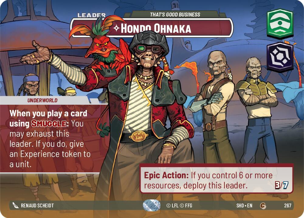 Hondo Ohnaka - That's Good Business (Showcase) card image
