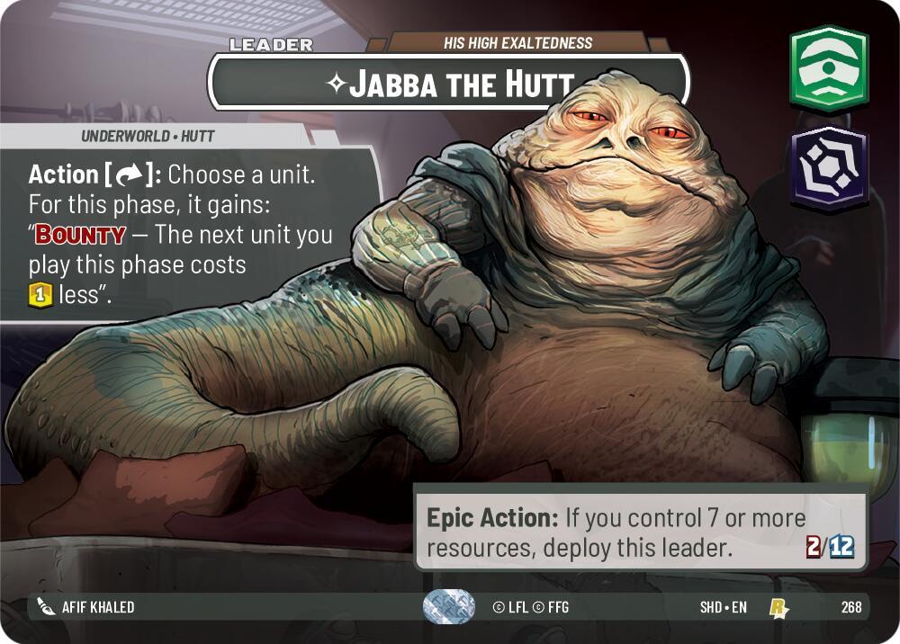 Jabba the Hutt - His High Exaltedness (Showcase) card image