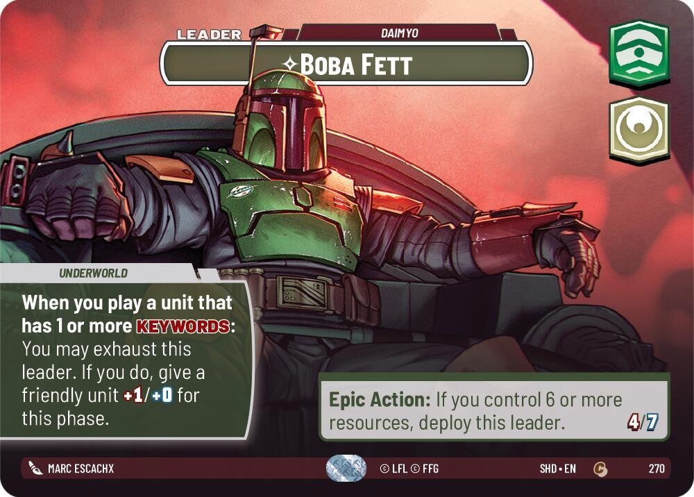 Boba Fett - Daimyo (Showcase) card image