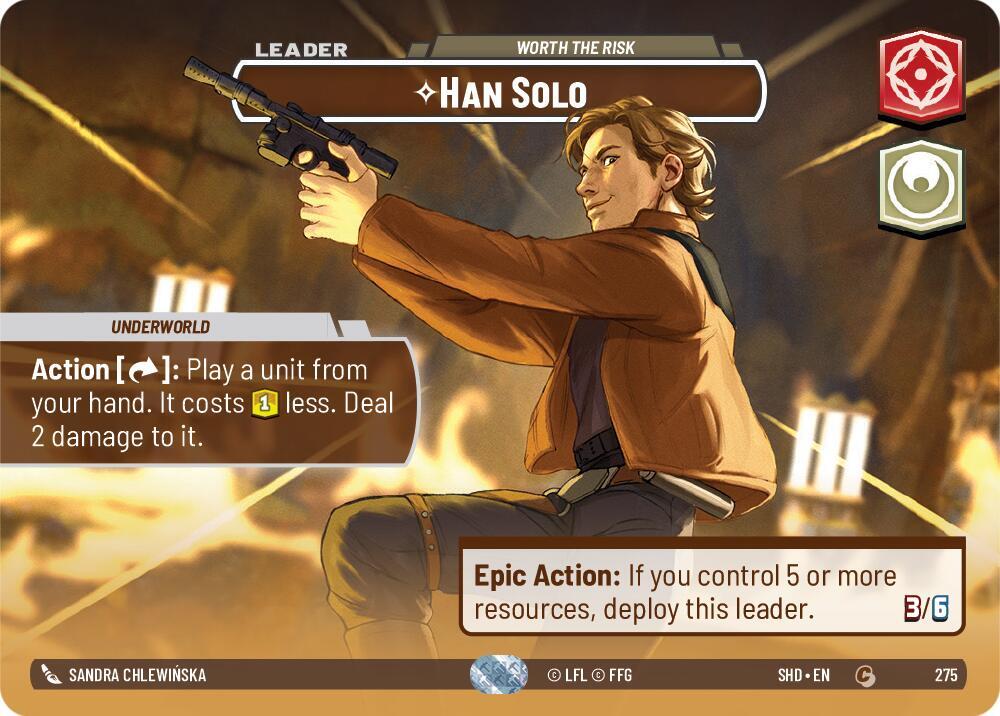 Han Solo - Worth the Risk (Showcase) card image