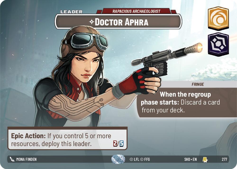 Doctor Aphra - Rapacious Archaeologist (Showcase) card image