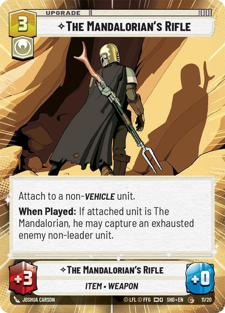 The Mandalorian's Rifle (Hyperspace) card image