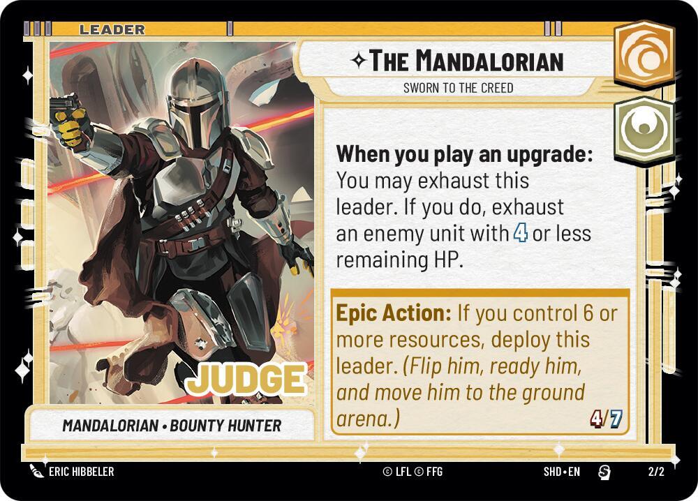 The Mandalorian - Sworn To The Creed card image