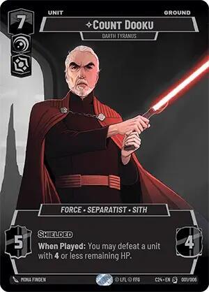 Count Dooku - Darth Tyranus card image