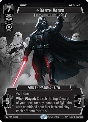 Darth Vader - Commanding the First Legion card image