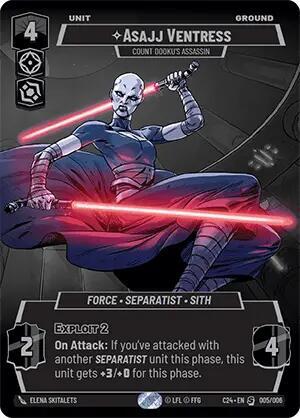 Asajj Ventress - Count Dooku's Assassin card image