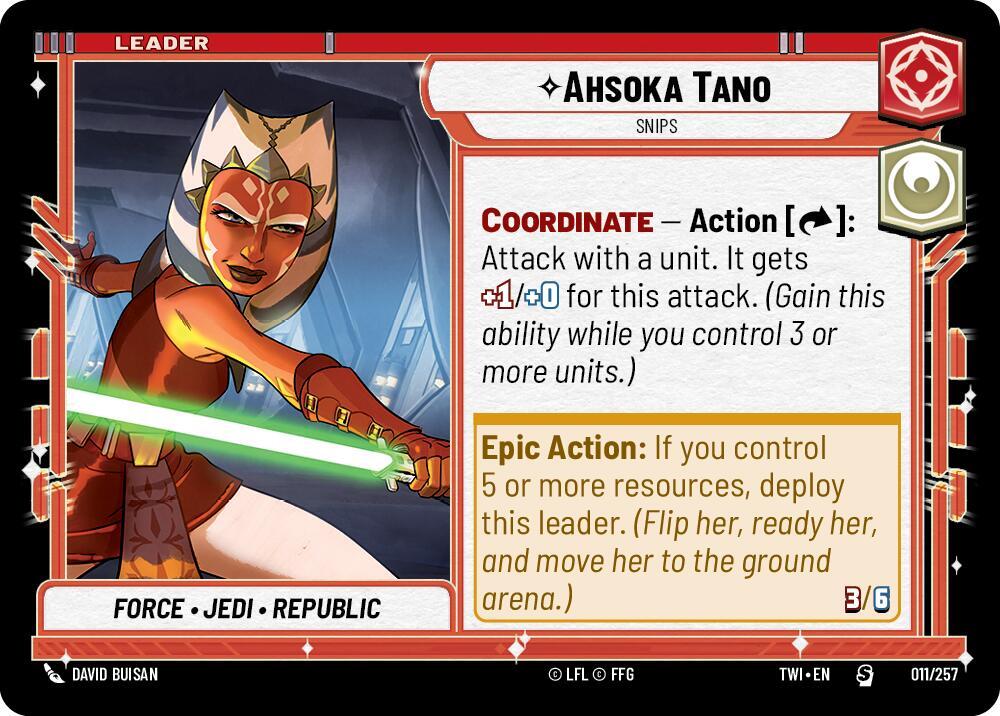 Ahsoka Tano - Snips card image