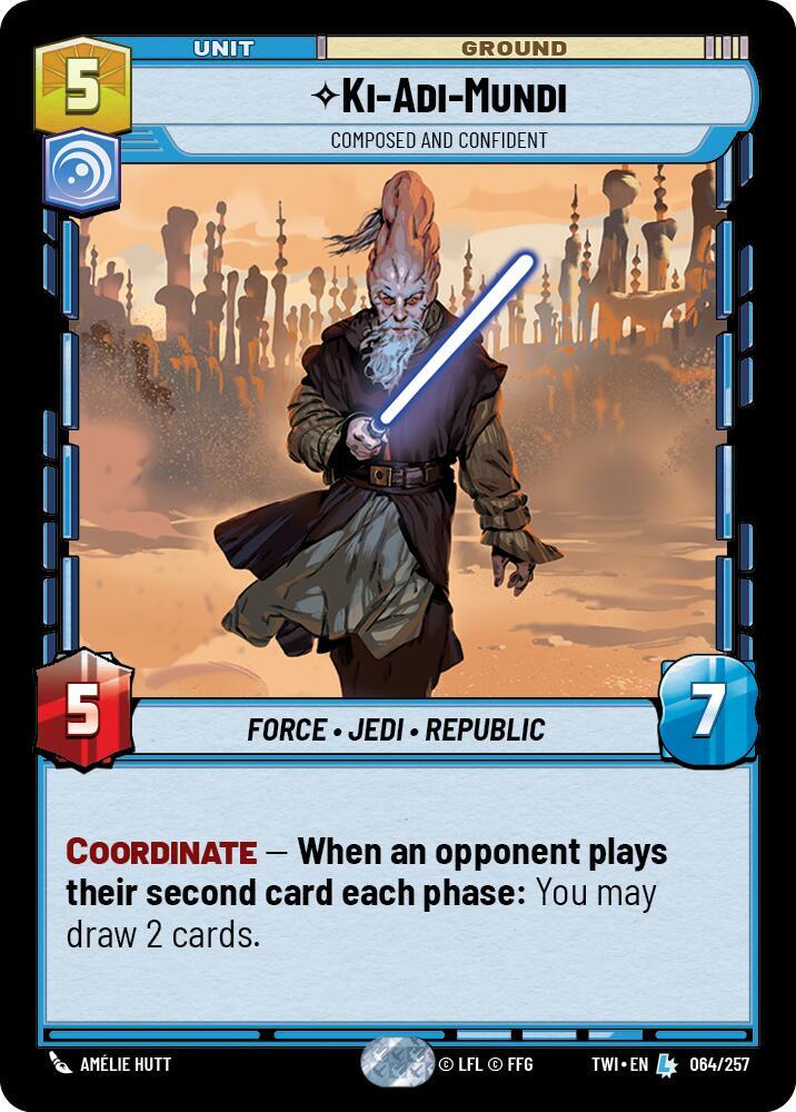 Ki-Adi-Mundi - Composed and Confident card image
