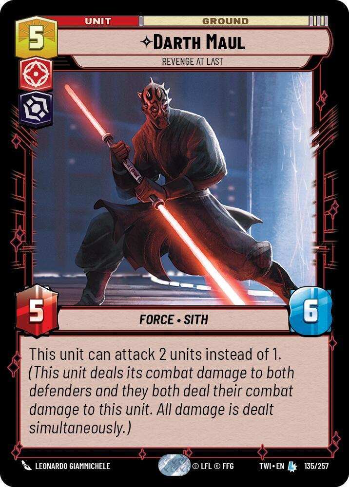 Darth Maul - Revenge at Last card image