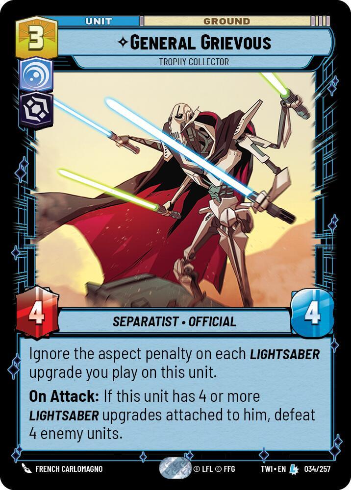 General Grievous - Trophy Collector card image