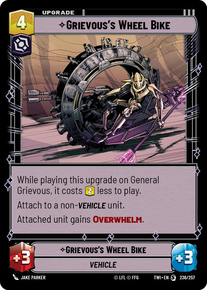 Grievous's Wheel Bike card image