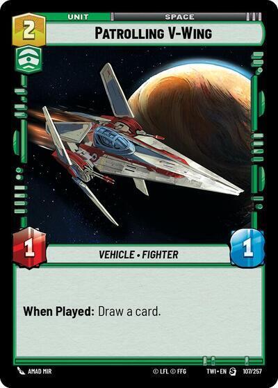 Patrolling V-Wing card image