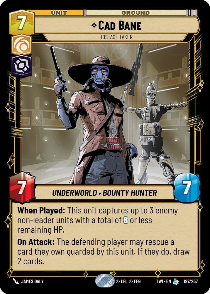 Cad Bane - Hostage Taker card image