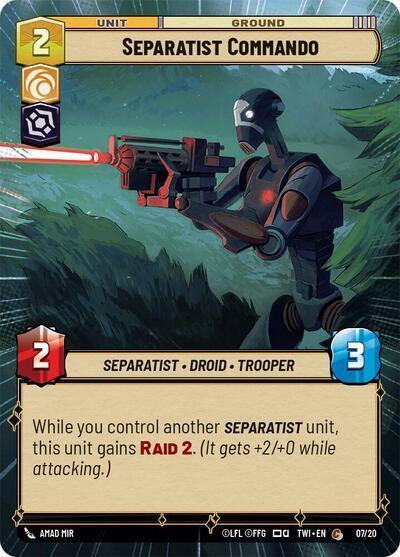 Separatist Commando (Hyperspace) card image