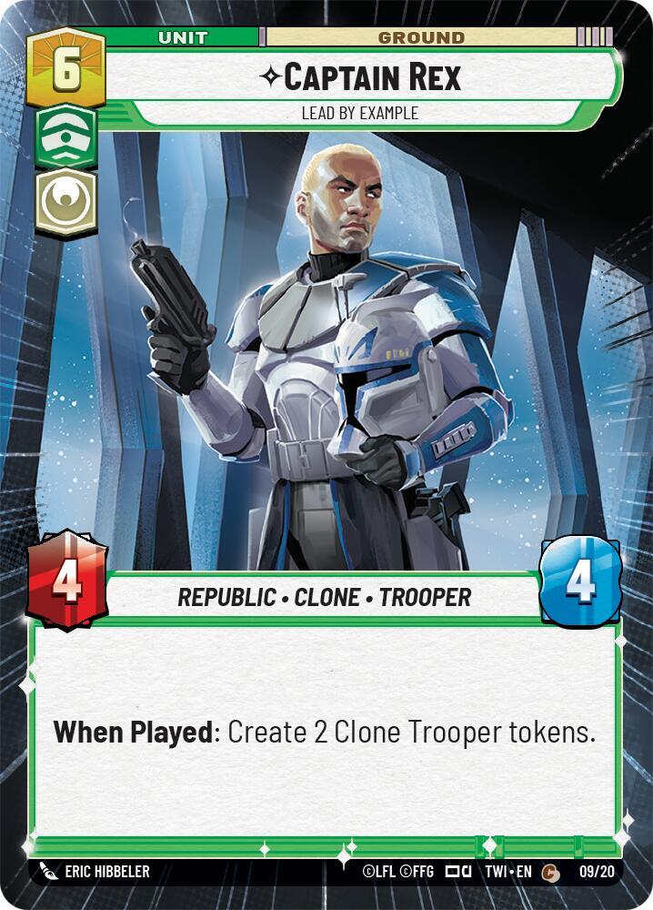 Captain Rex - Lead by Example (Hyperspace) card image