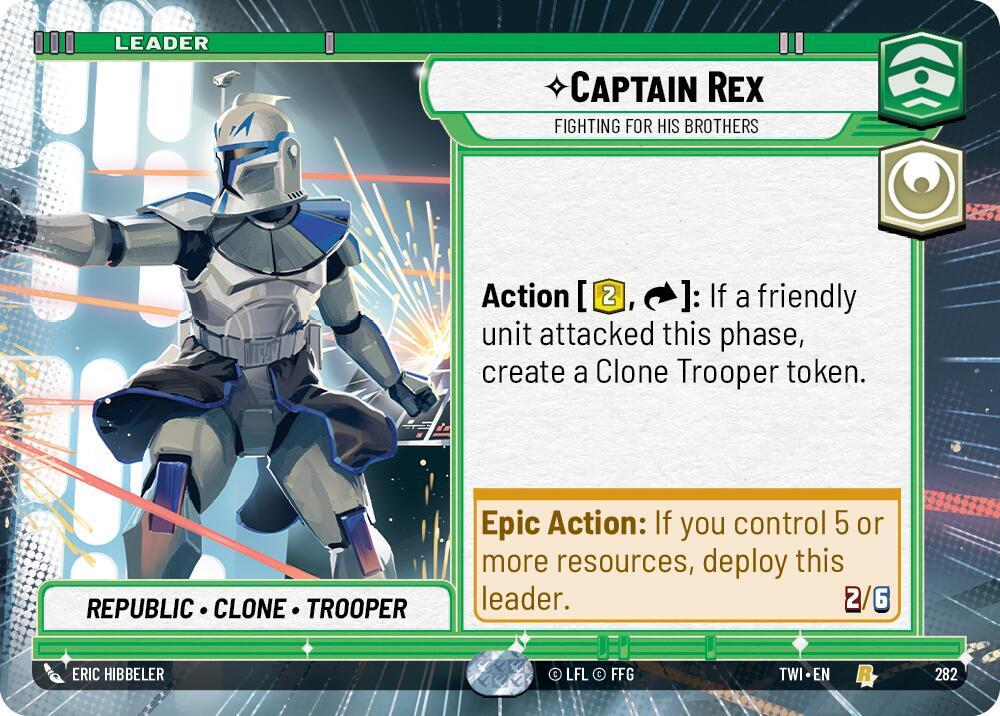 Captain Rex - Fighting For His Brothers (Hyperspace) card image