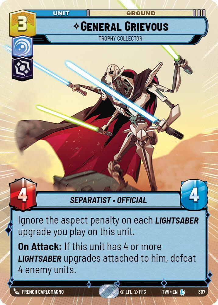 General Grievous - Trophy Collector (Hyperspace) card image