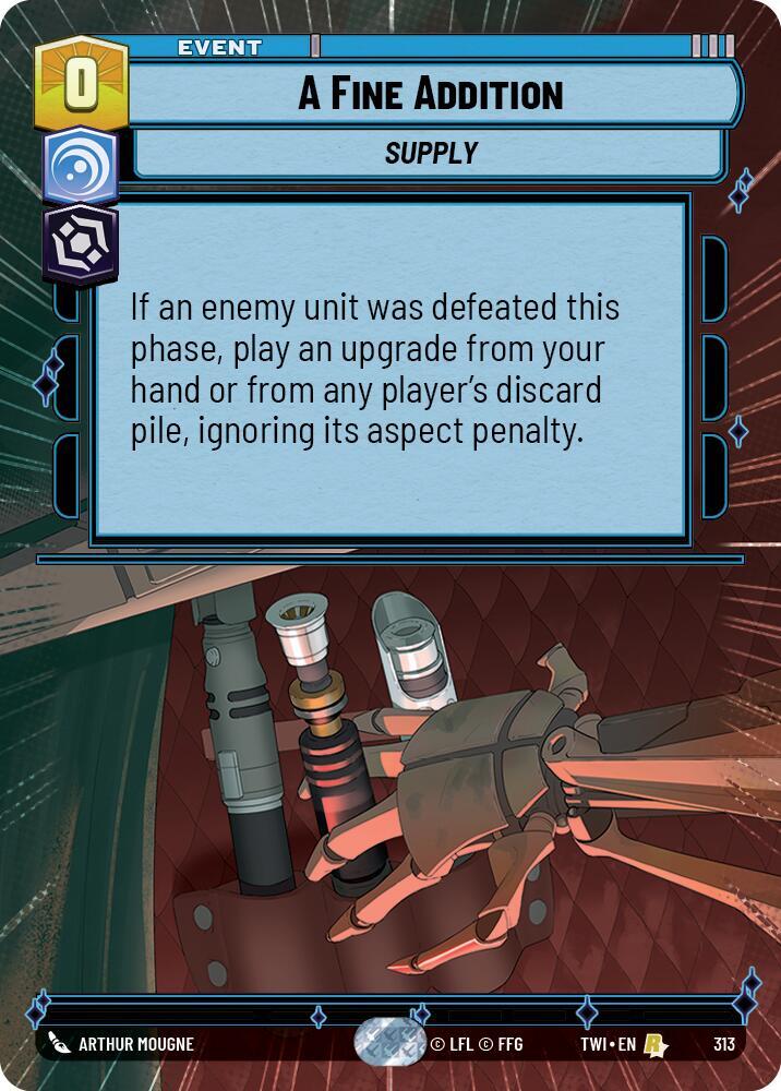 A Fine Addition (Hyperspace) card image
