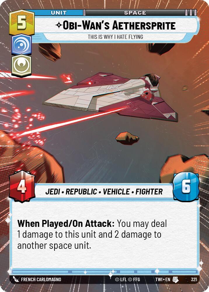 Obi-Wan's Aethersprite - This is Why I Hate Flying (Hyperspace) card image