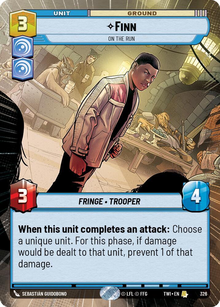 Finn - On the Run (Hyperspace) card image