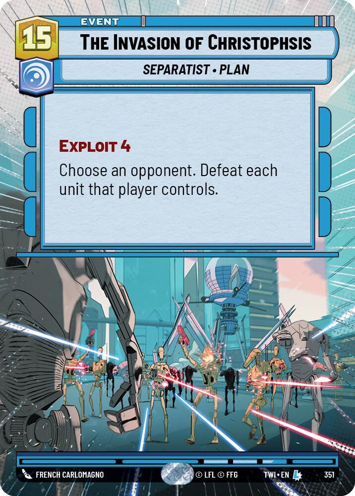 The Invasion of Christophsis (Hyperspace) card image