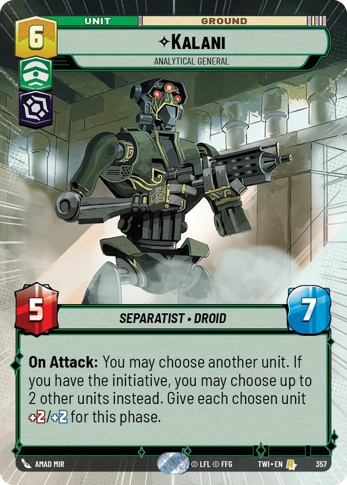Kalani - Analytical General (Hyperspace) card image