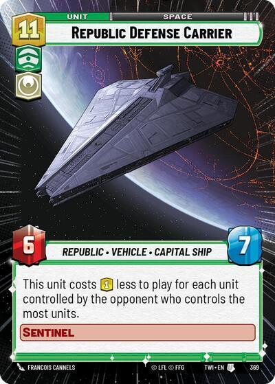 Republic Defense Carrier (Hyperspace) card image