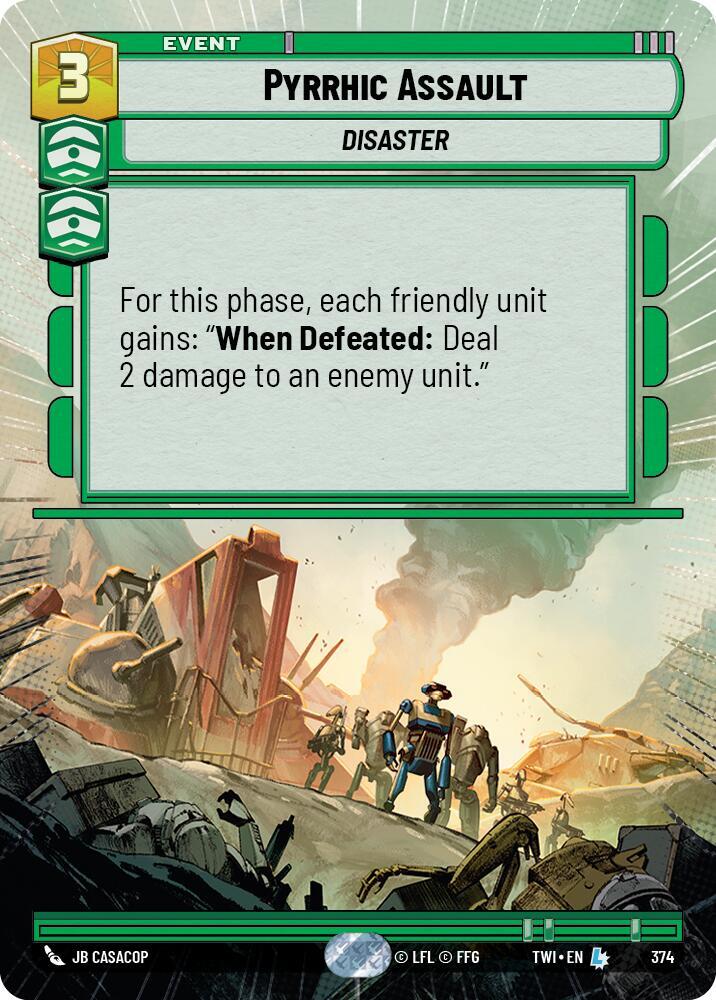 Pyrrhic Assault (Hyperspace) card image