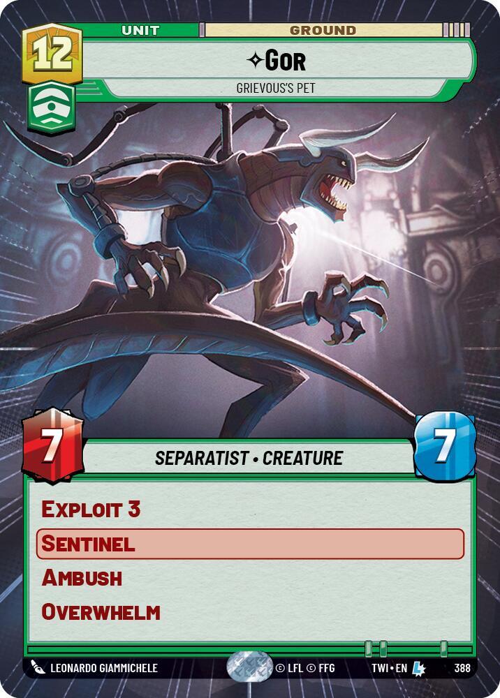 Gor - Grievous's Pet (Hyperspace) card image