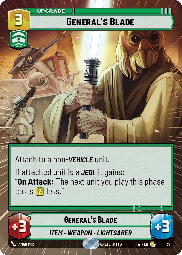 General's Blade (Hyperspace) card image