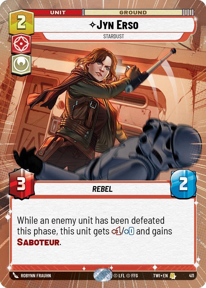Jyn Erso - Stardust (Hyperspace) card image