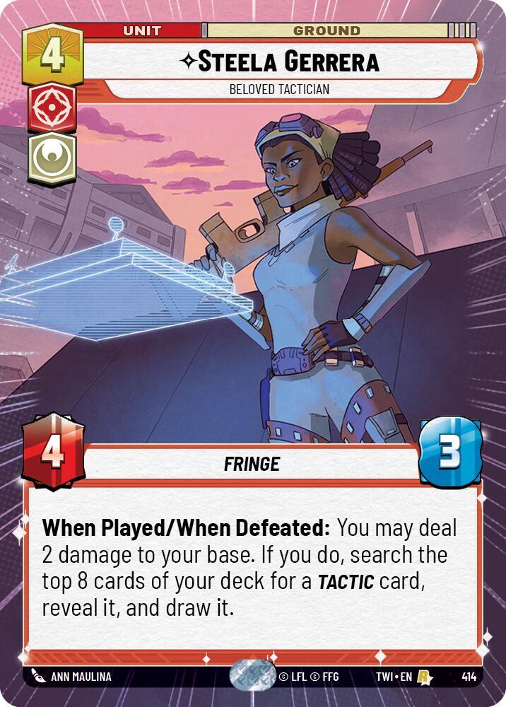 Steela Gerrera - Beloved Tactician (Hyperspace) card image