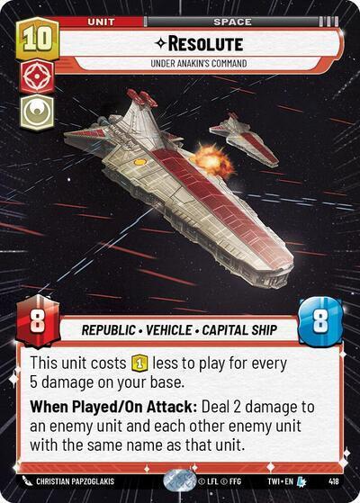 Resolute - Under Anakin's Command (Hyperspace) card image