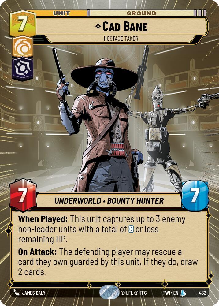 Cad Bane - Hostage Taker (Hyperspace) card image