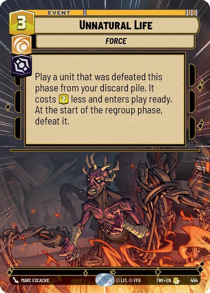 Unnatural Life (Hyperspace) card image