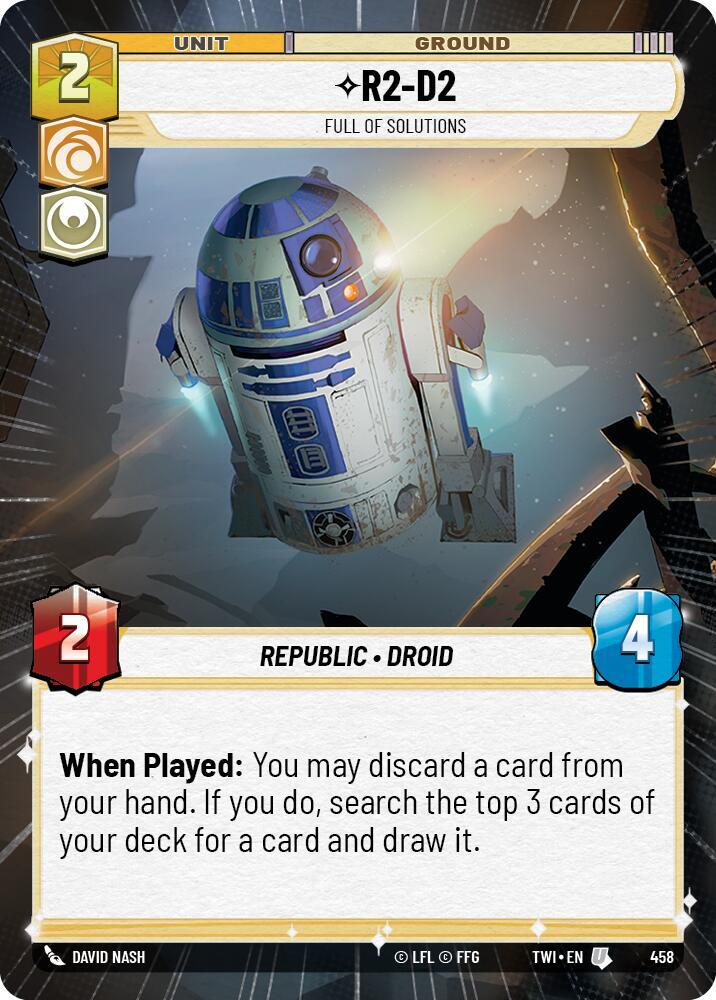 R2-D2 - Full of Solutions (Hyperspace) card image