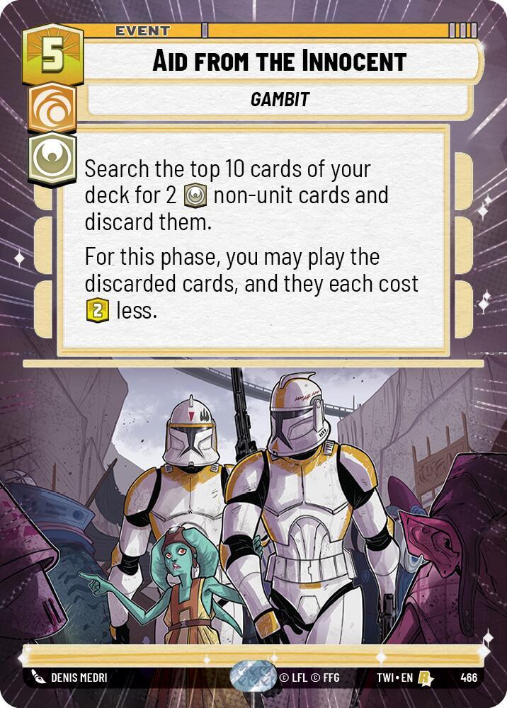 Aid from the Innocent (Hyperspace) card image