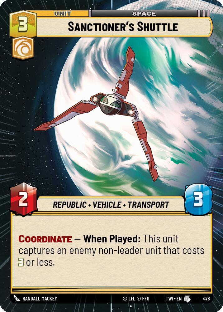 Sanctioner's Shuttle (Hyperspace) card image