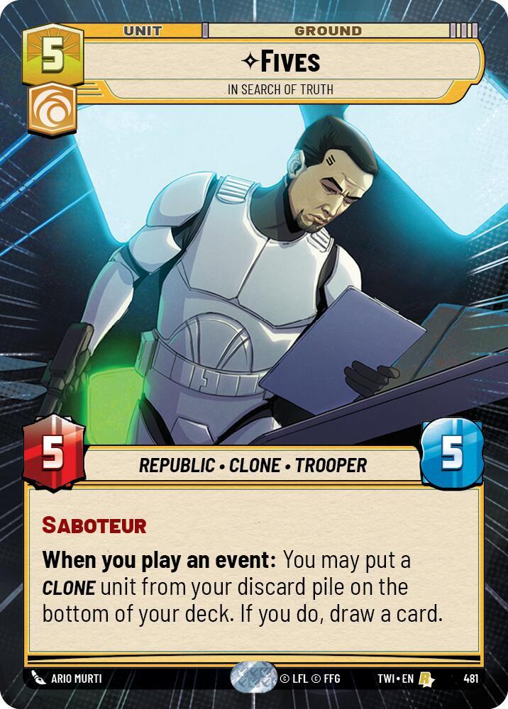 Fives - In Search of Truth (Hyperspace) card image