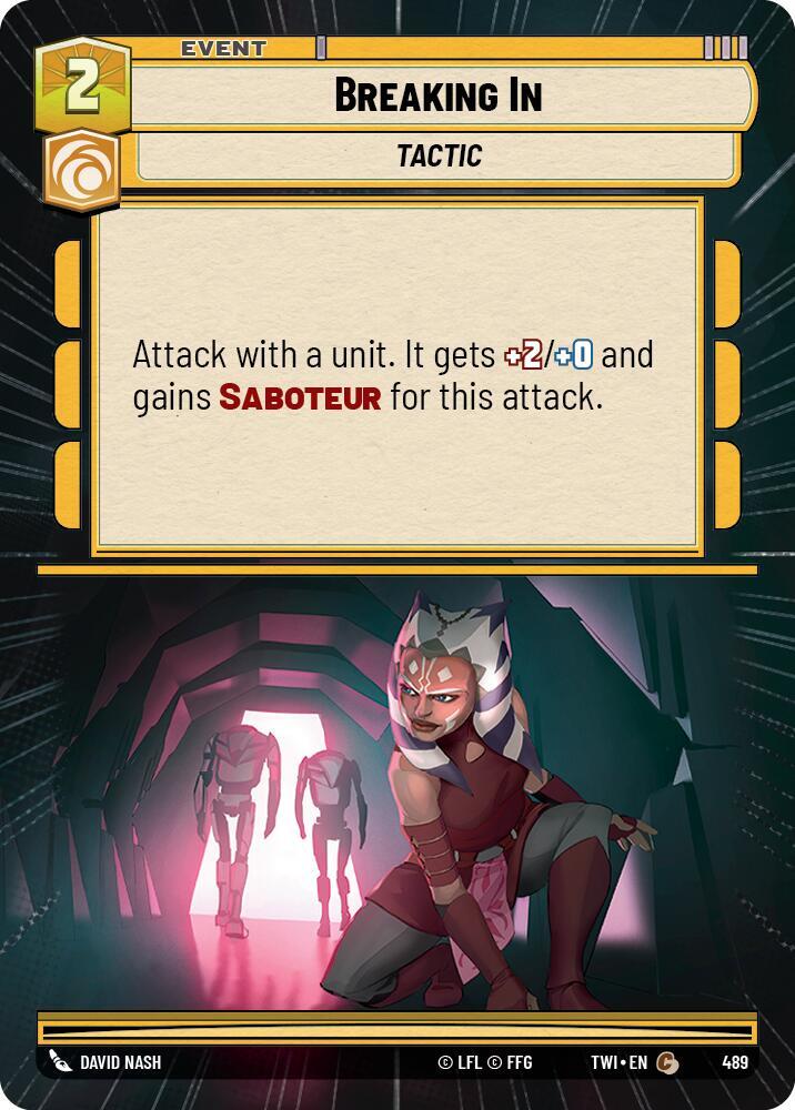Breaking In (Hyperspace) card image
