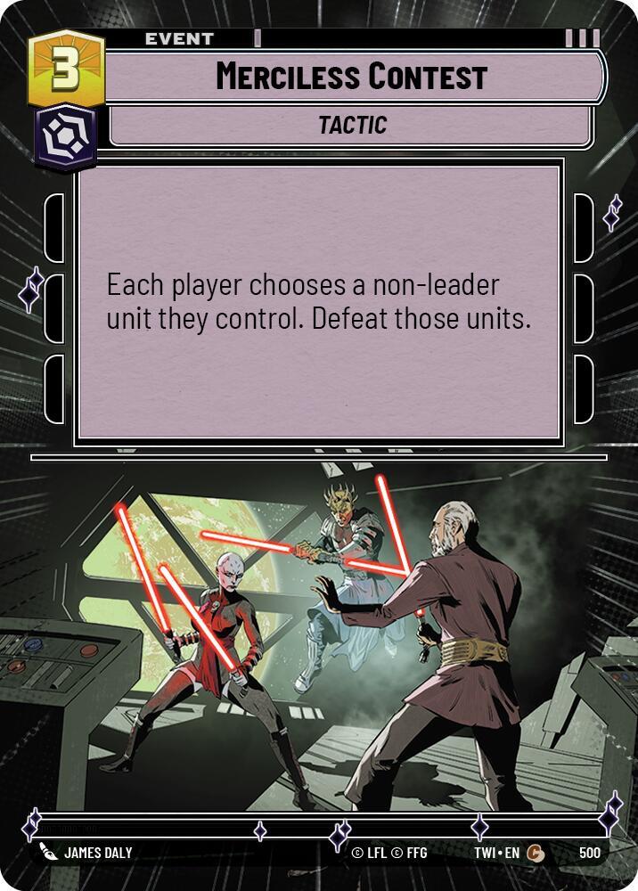 Merciless Contest (Hyperspace) card image