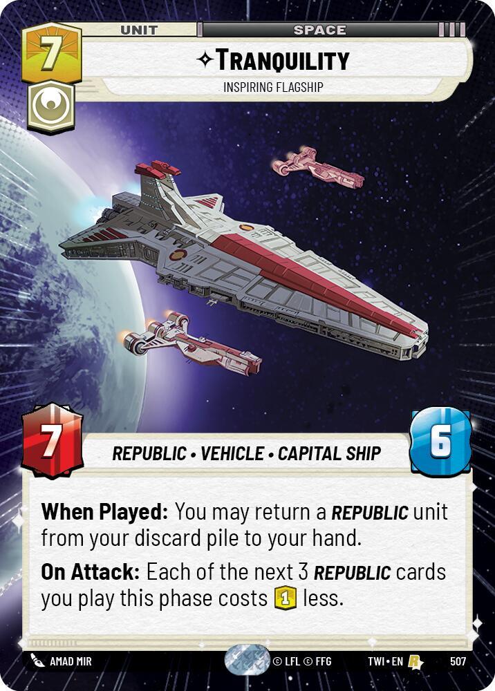 Tranquility - Inspiring Flagship (Hyperspace) card image