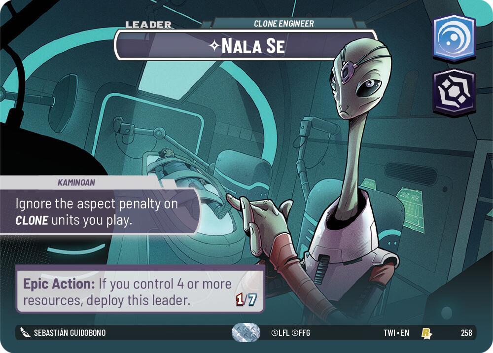 Nala Se - Clone Engineer (Showcase) card image