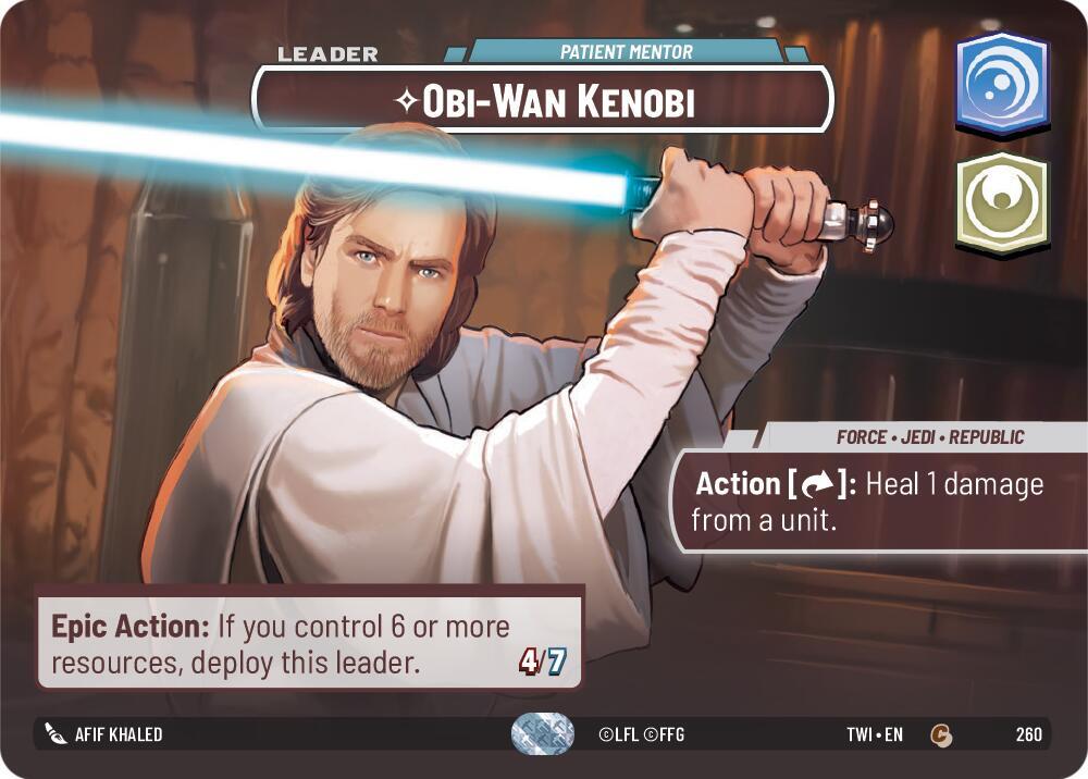 Obi-Wan Kenobi - Patient Mentor (Showcase) card image