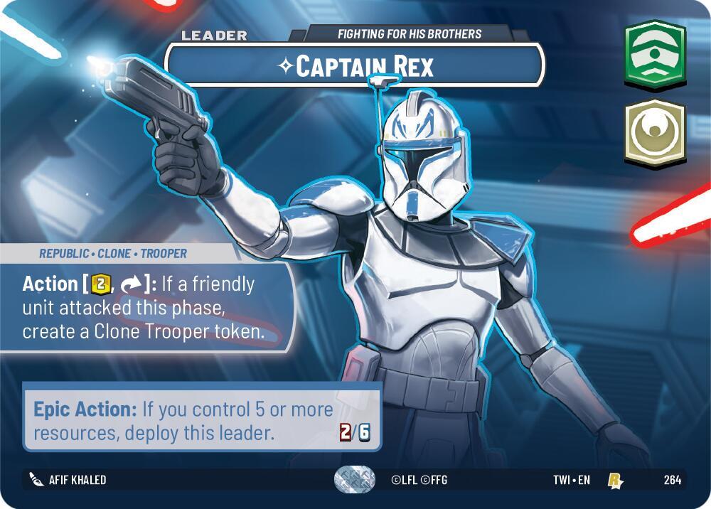 Captain Rex - Fighting For His Brothers (Showcase) card image