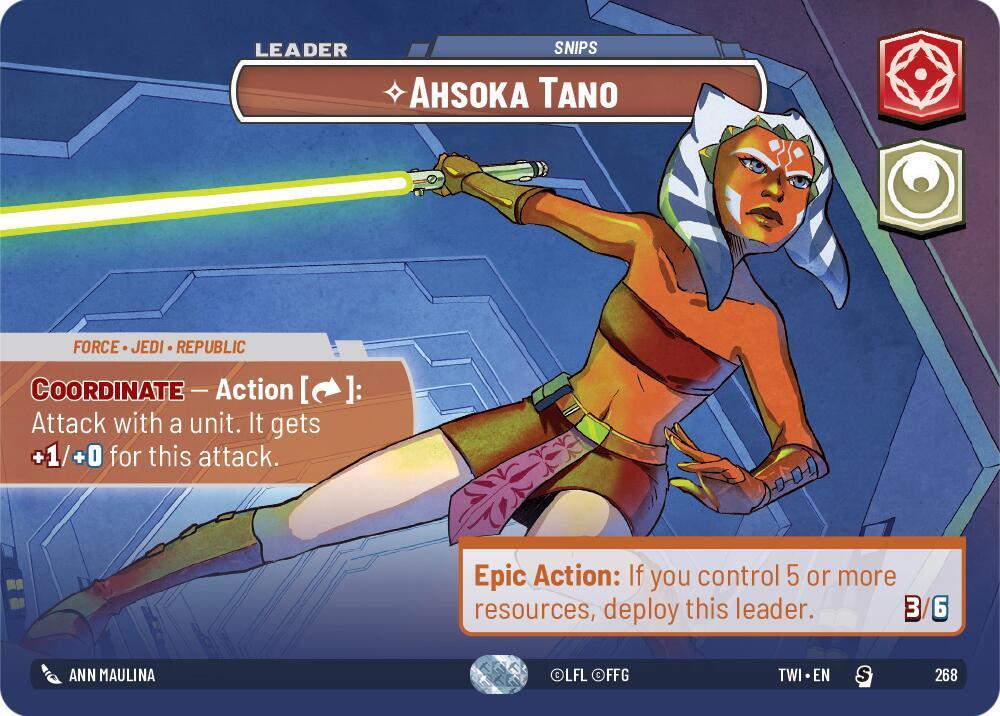 Ahsoka Tano - Snips (Showcase) card image