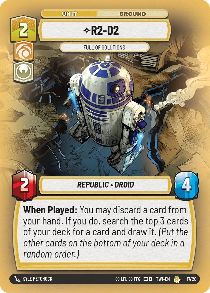 R2-D2 - Full of Solutions card image