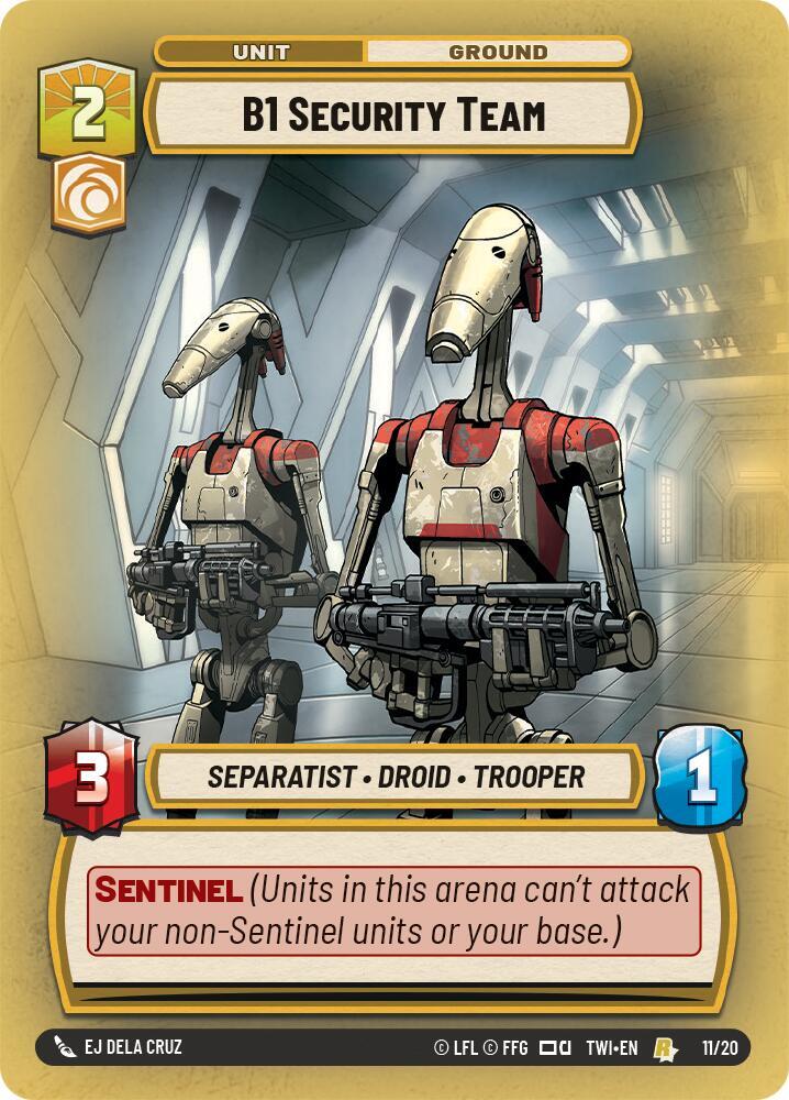 B1 Security Team card image